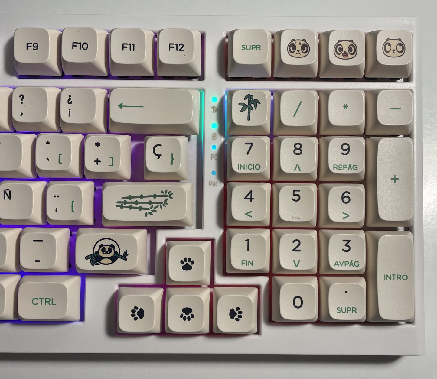 Teclado mecánico Panda