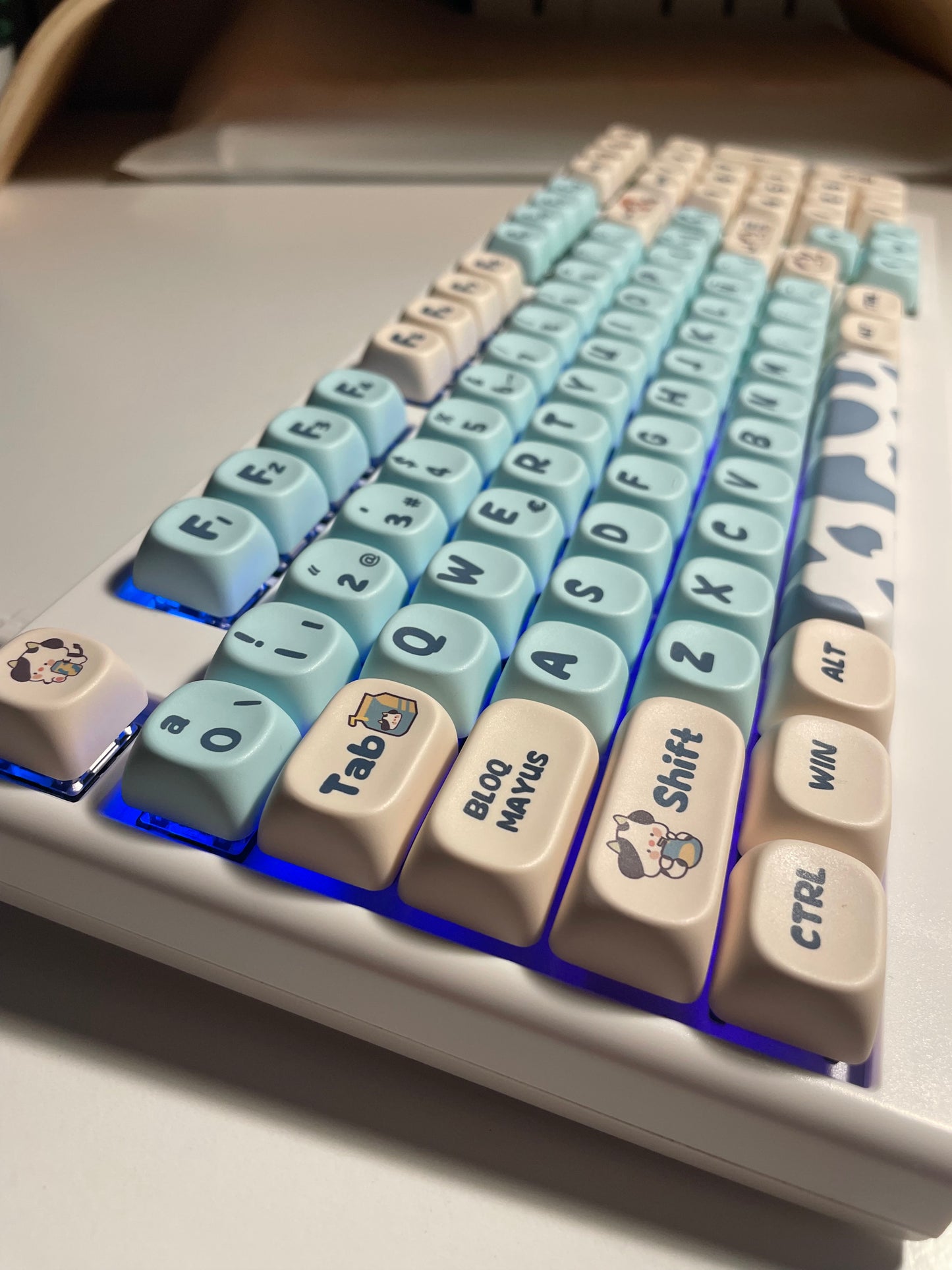 Teclado mecánico Vaca