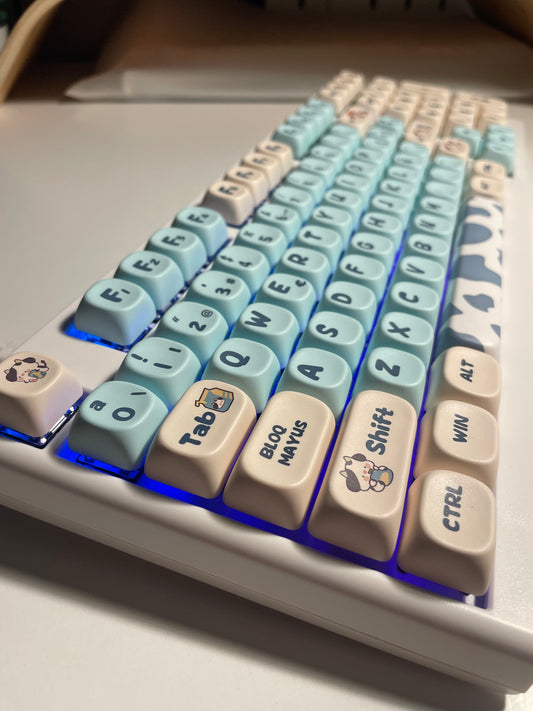 Teclado mecánico Vaca