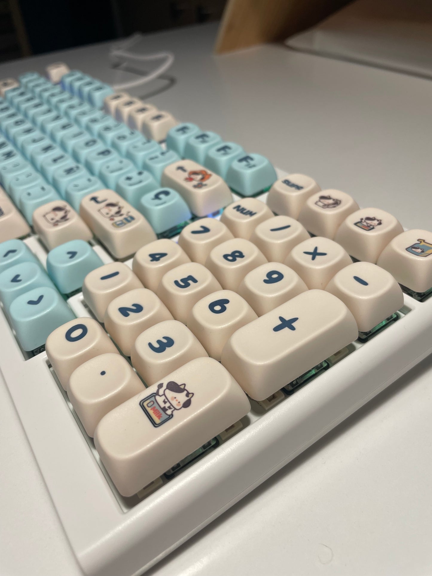 Teclado mecánico Vaca