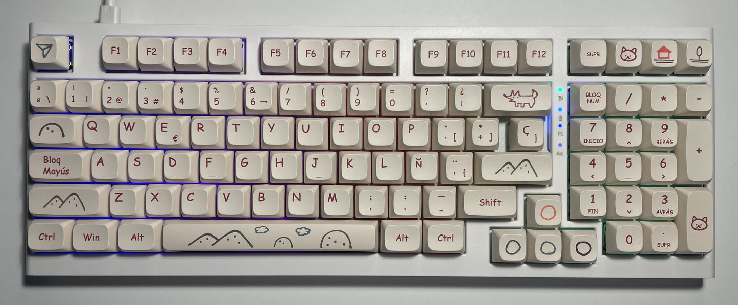 Teclado mecánico Perrito