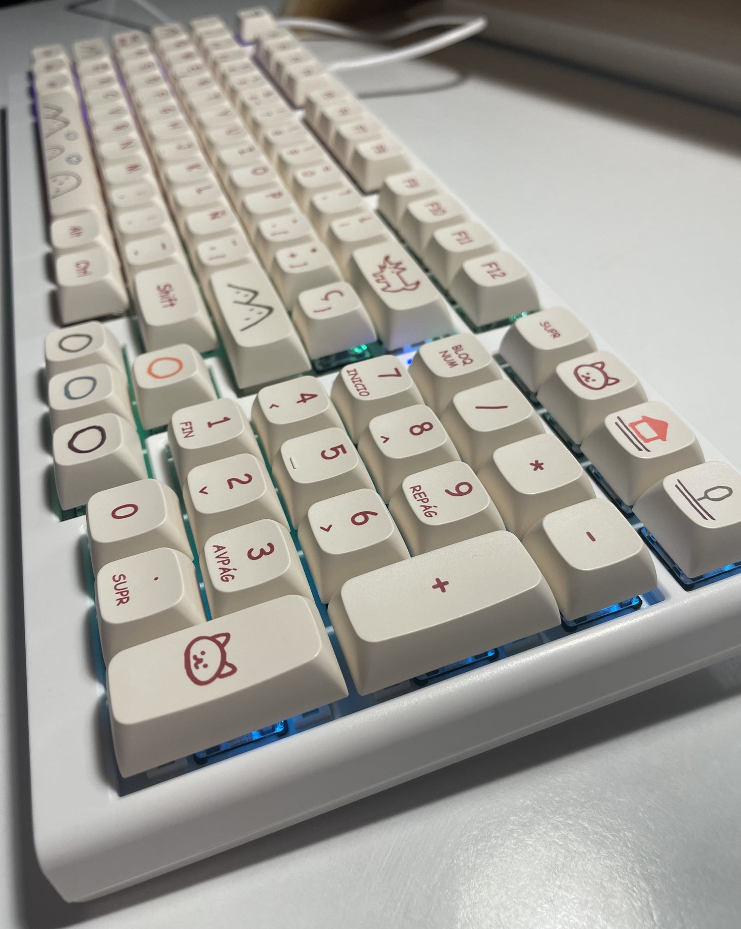 Teclado mecánico Perrito