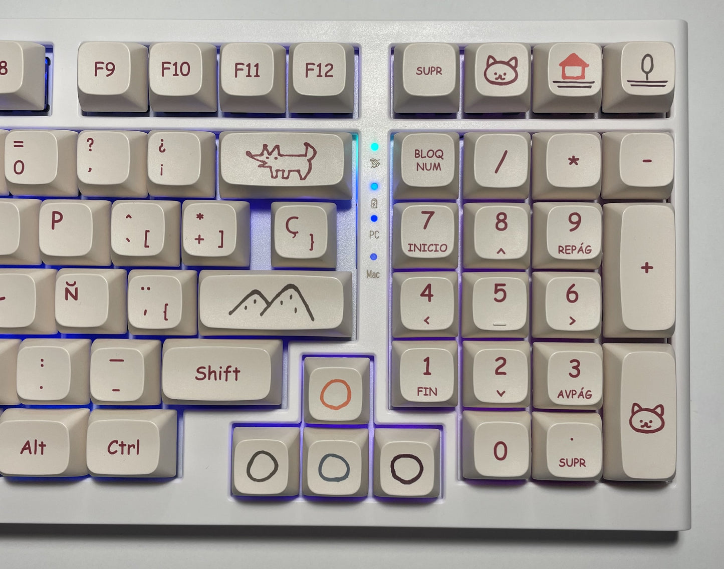 Teclado mecánico Perrito
