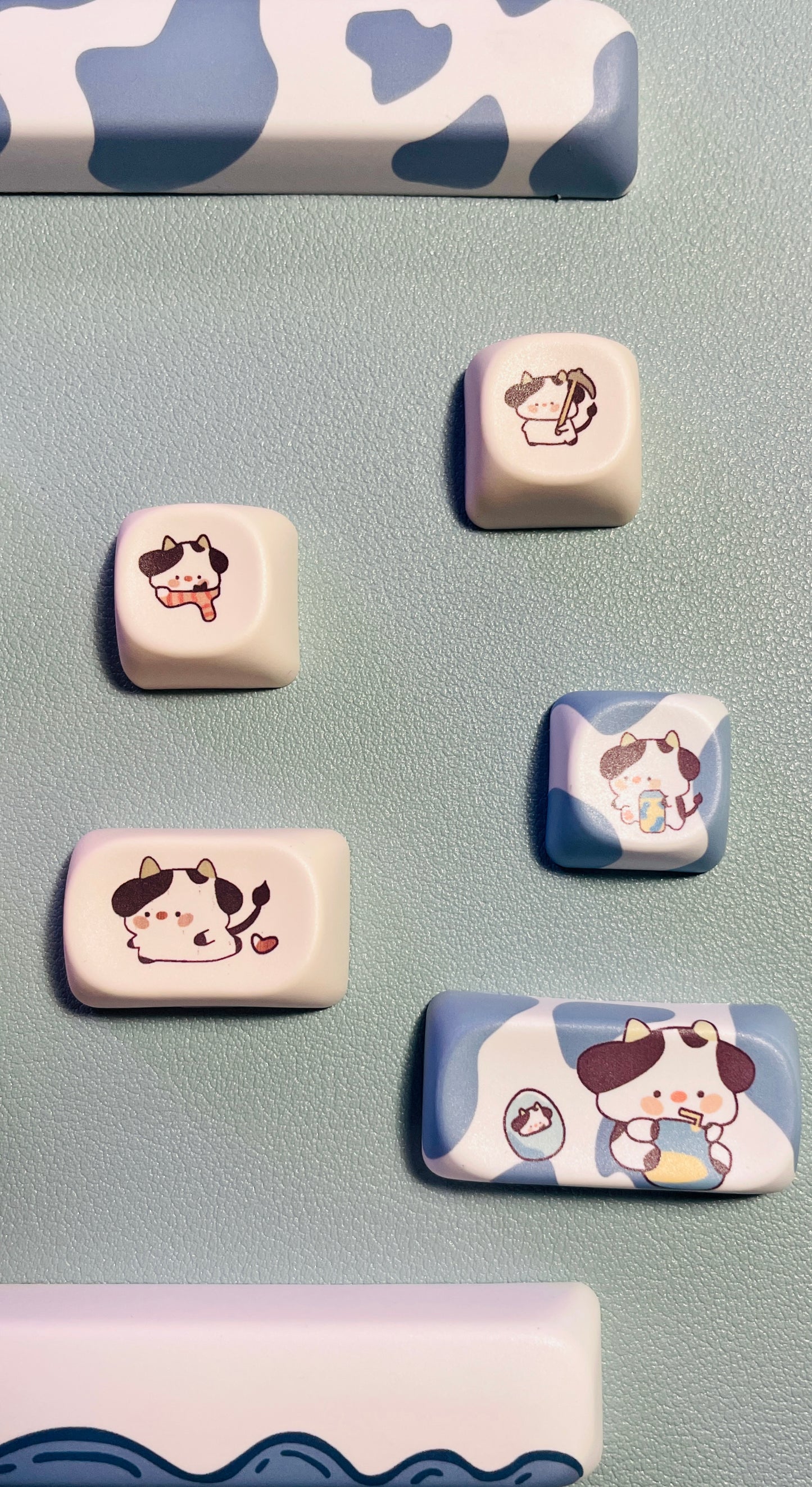Keycaps vaca