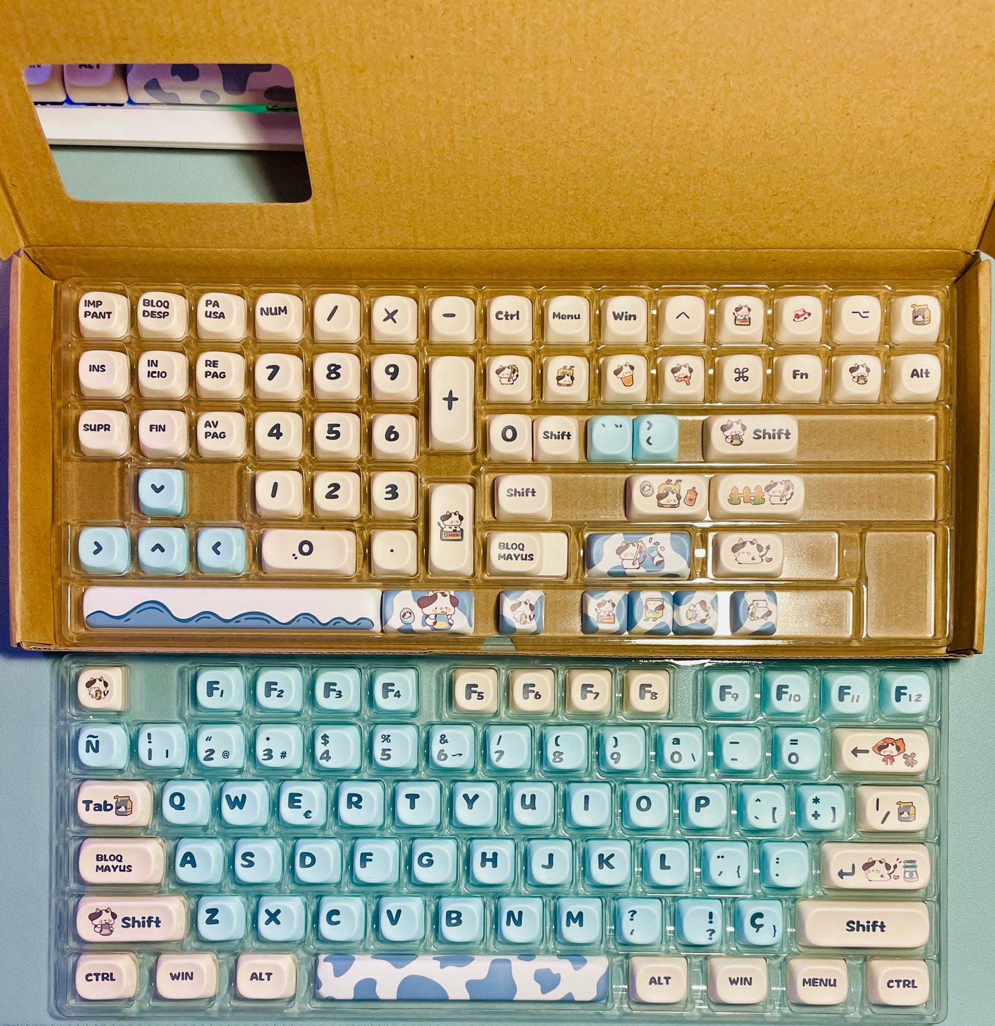 Keycaps vaca