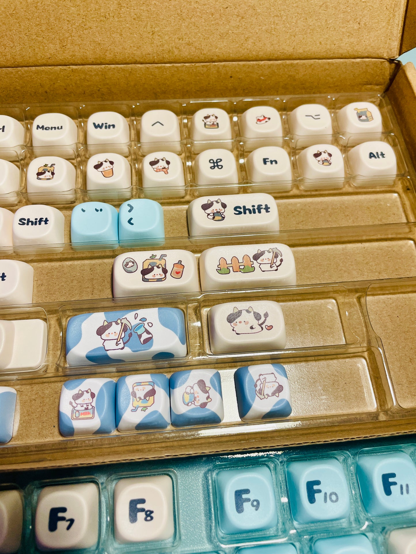 Keycaps vaca